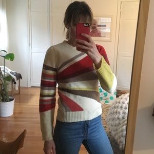 Fun J. Crew novelty wool sweater